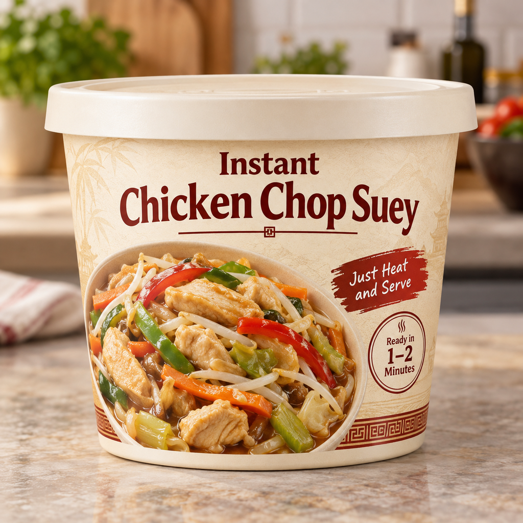 Instant Chicken Chop Suey (Just Heat and Serve)
