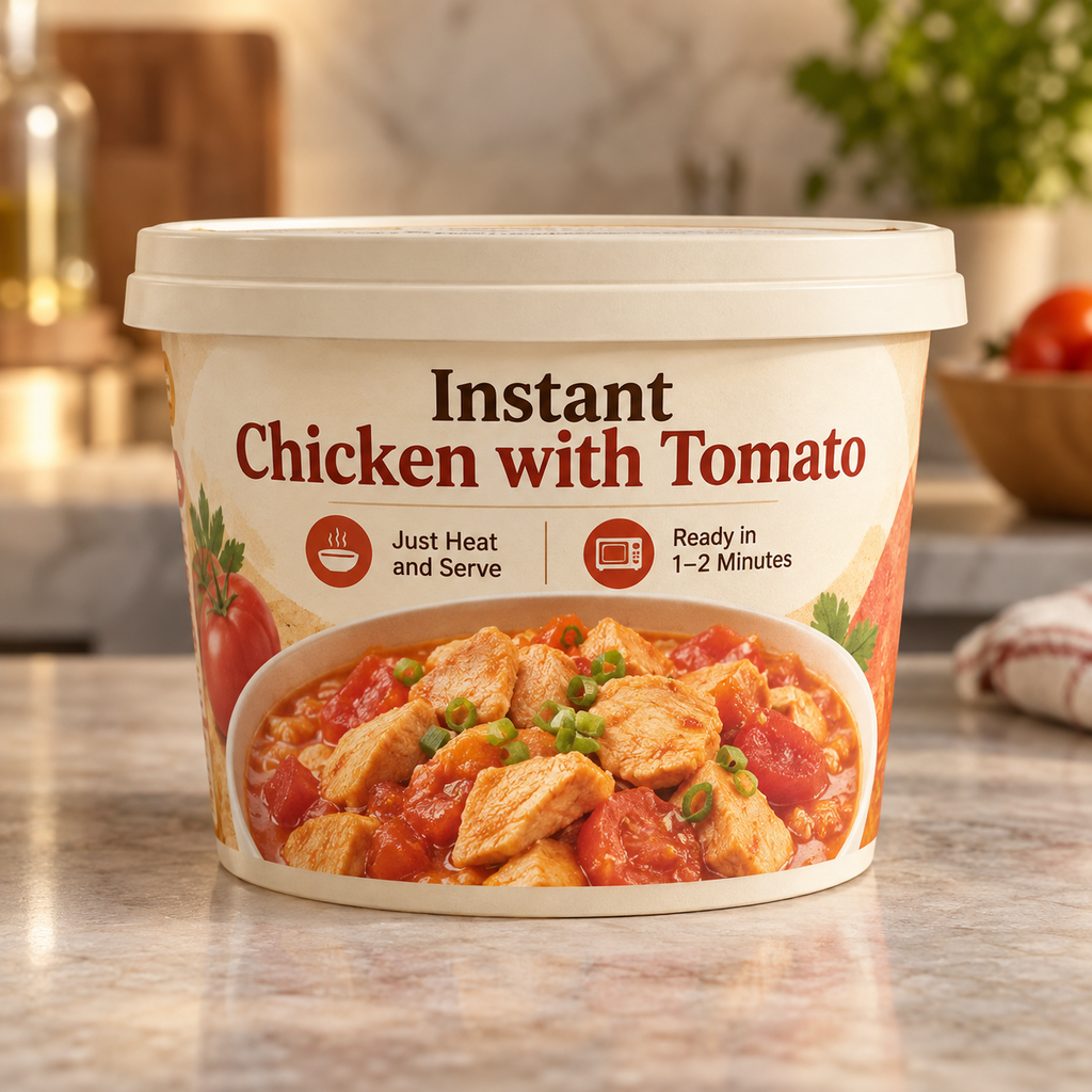 Instant Chicken with Tomato (Just Heat and Serve)