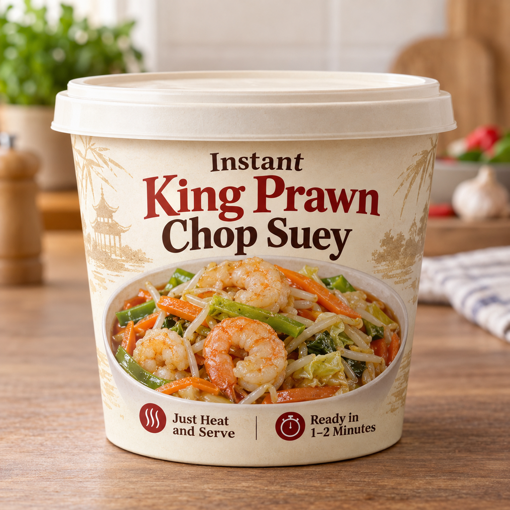 Instant King Prawn Chop Suey (Just Heat and Serve)