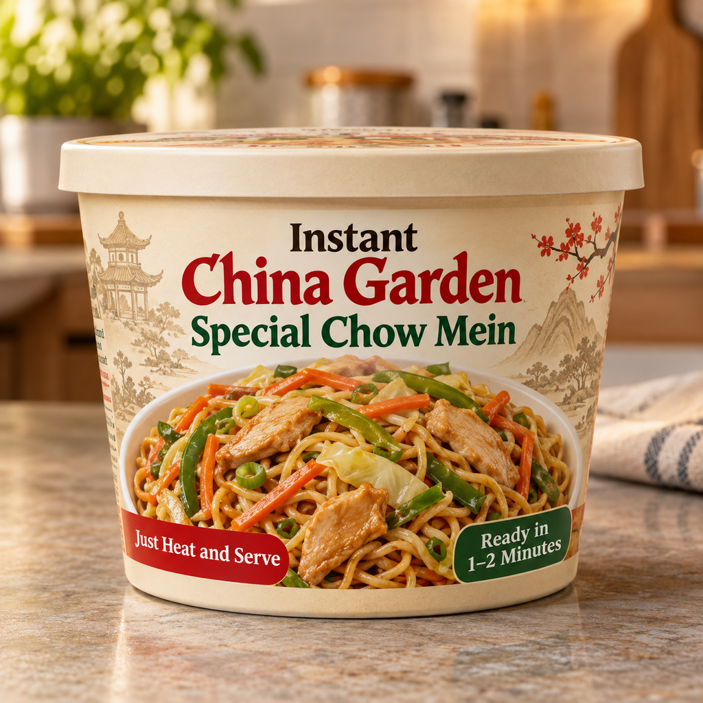 Instant China Garden Special Chow Mein (Just Heat and Serve)