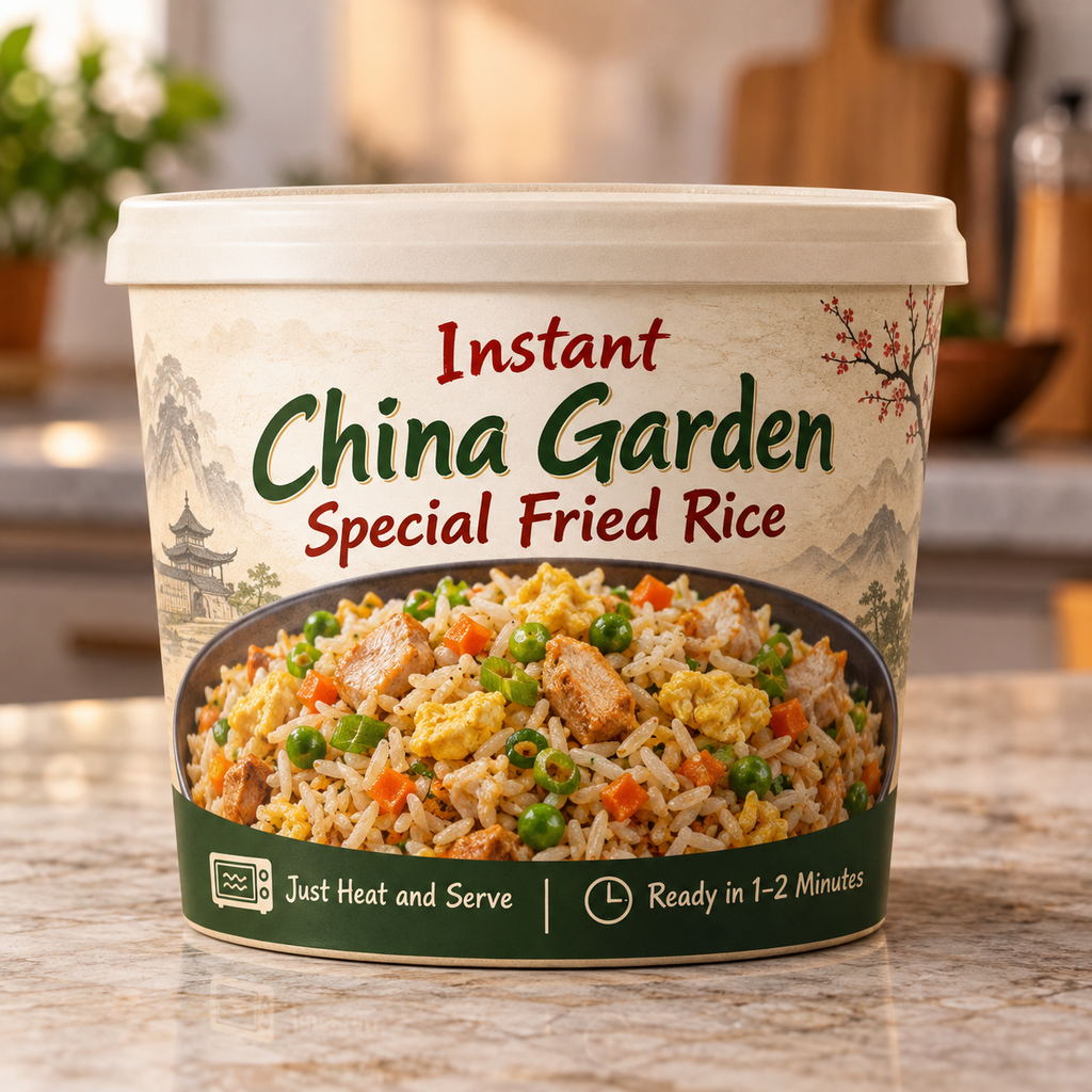 Instant China Garden Special Fried Rice (Just Heat and Serve)