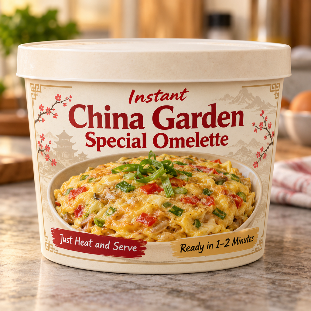 Instant China Garden Special Omelette (Just Heat and Serve)